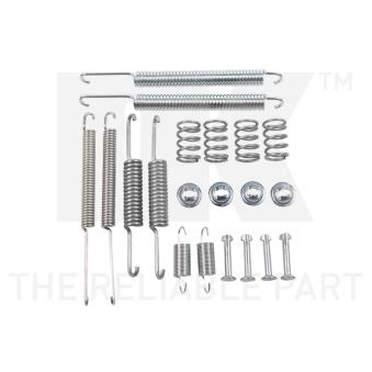 Kit d'accessoires, mâchoire de frein NK 7947598 pour AUDI 100 1.9 - 100cv