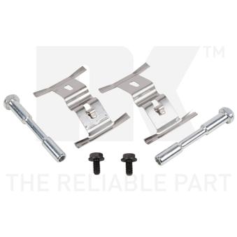 Kit d'accessoires, plaquette de frein à disque NK OEM 7L0698269A