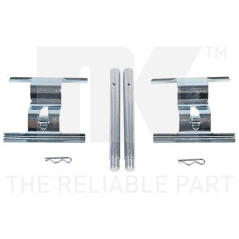 Kit d'accessoires, plaquette de frein à disque NK [7947660]