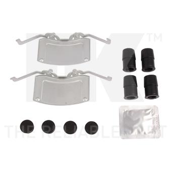Kit d'accessoires, plaquette de frein à disque NK [7947993]