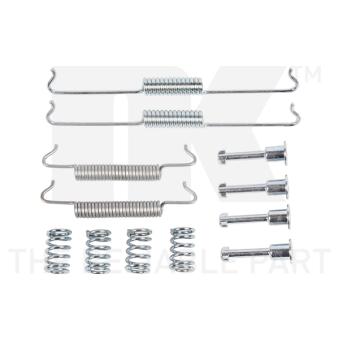 Kit d'accessoires, mâchoires de frein de stationnement NK OEM 7P0698525