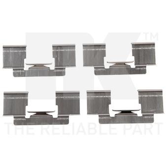 Kit d'accessoires, plaquette de frein à disque NK 79931732