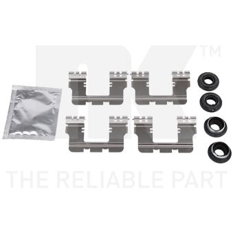 Kit d'accessoires, plaquette de frein à disque NK [79931785]