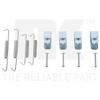 Kit d'accessoires, mâchoires de frein de stationnement NK [7993894]