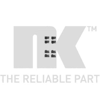 Kit d'accessoires, plaquette de frein à disque NK 7999063