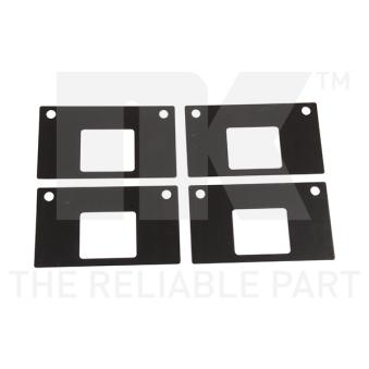 Kit d'accessoires, plaquette de frein à disque NK 79991025