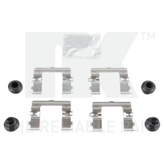 Kit d'accessoires, plaquette de frein à disque NK 79991917