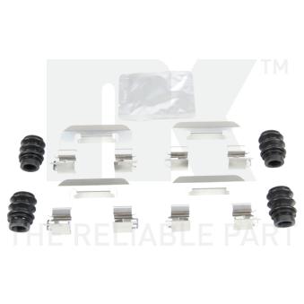 Kit d'accessoires, plaquette de frein à disque NK 79991919