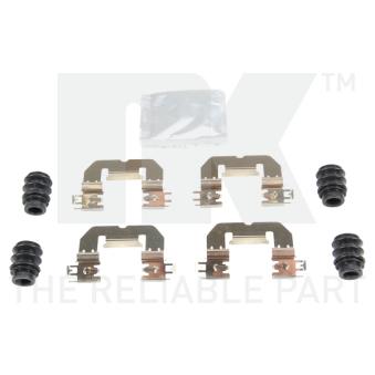 Kit d'accessoires, plaquette de frein à disque NK 79991920