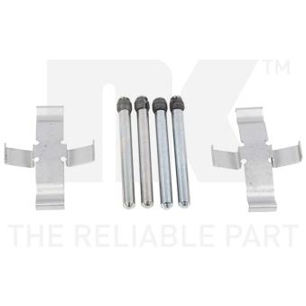 Kit d'accessoires, plaquette de frein à disque NK [7999902]