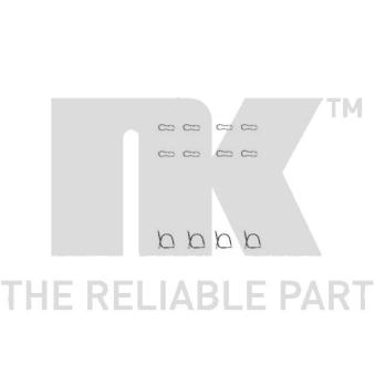 Kit d'accessoires, plaquette de frein à disque NK 7999939 pour CUPRA LEON 1.1 E - 48cv