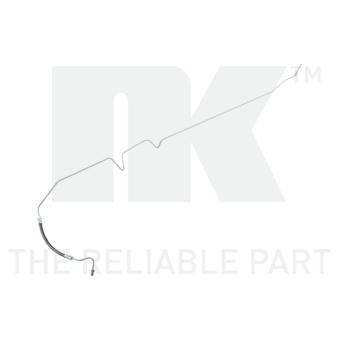 Flexible de frein NK 853985 pour MERCEDES-BENZ CLASSE E 1.9 DCI - 110cv