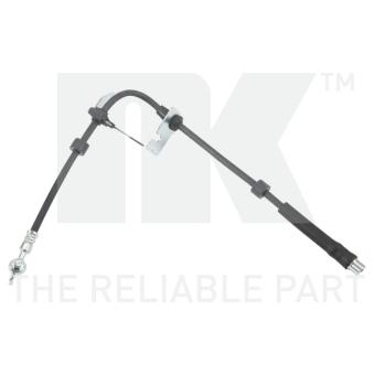 Flexible de frein NK 859970 pour FIAT DOBLO PureTech 110 - 110cv
