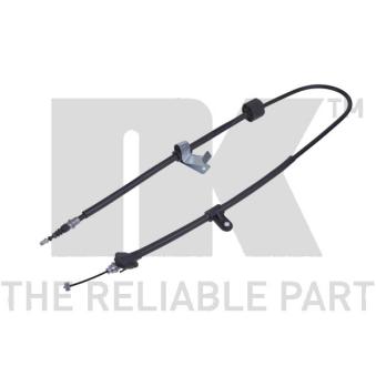 Tirette à câble, frein de stationnement NK 901026 pour CITROEN C5 X 2.4 JTDM - 200cv