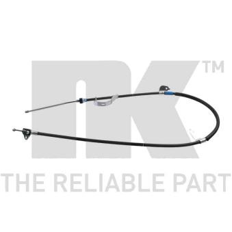 Tirette à câble, frein de stationnement NK 9019111 pour CITROEN C1 1.0 VTi 68 - 69cv