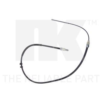 Tirette à câble, frein de stationnement NK 901931 pour CITROEN SAXO 1.5 D - 54cv