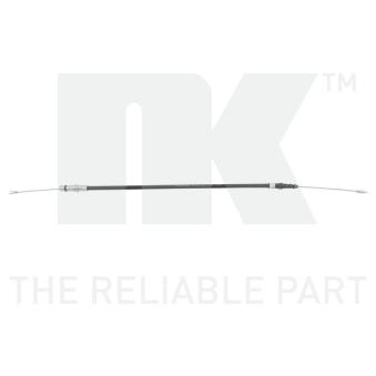 Tirette à câble, frein de stationnement NK 901988 pour JEEP CHEROKEE 2.0 HDi - 110cv