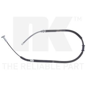 Tirette à câble, frein de stationnement NK 9023117 pour FIAT MULTIPLA 1.6 - 103cv