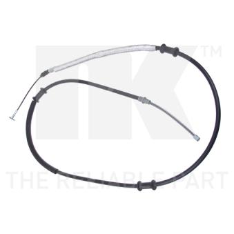 Tirette à câble, frein de stationnement NK OEM 46547547