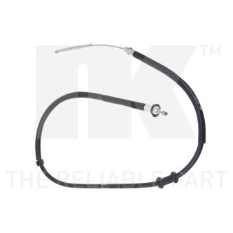 Tirette à câble, frein de stationnement NK 9023126 pour FIAT PANDA 1.1 - 54cv