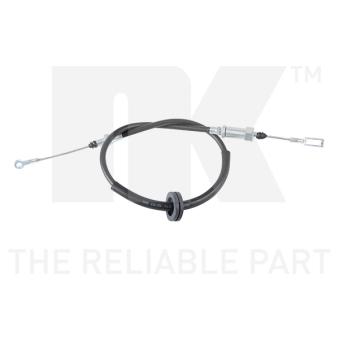 Tirette à câble, frein de stationnement NK 9023136 pour FIAT PREMIO 2.0 - 110cv