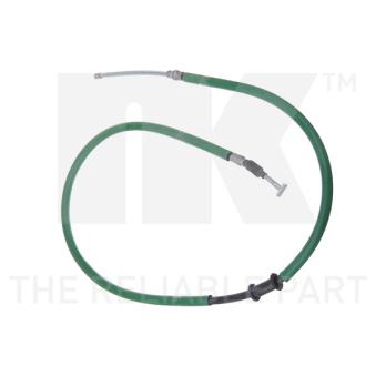 Tirette à câble, frein de stationnement NK 9023152 pour FIAT STILO 1.4 16V - 95cv
