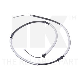 Tirette à câble, frein de stationnement NK OEM 51796639