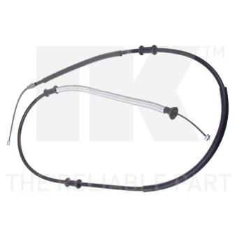 Tirette à câble, frein de stationnement NK OEM 51750481