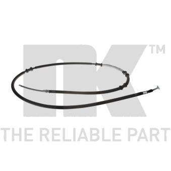 Tirette à câble, frein de stationnement NK 9023205 pour FIAT MULTIPLA 1.6 - 103cv