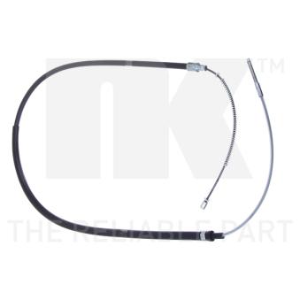 Tirette à câble, frein de stationnement NK 902381 pour MAZDA 3 1.9 TDI - 110cv