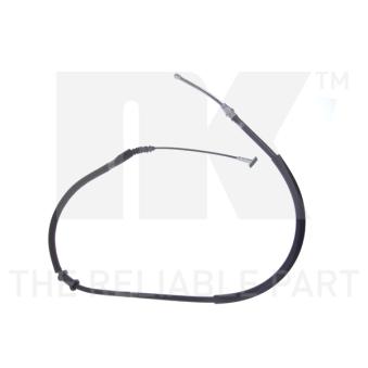 Tirette à câble, frein de stationnement NK 902399 pour FIAT BRAVA 1.9 TD 100 S - 100cv