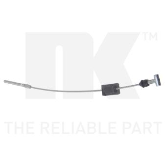 Tirette à câble, frein de stationnement NK [9025101]