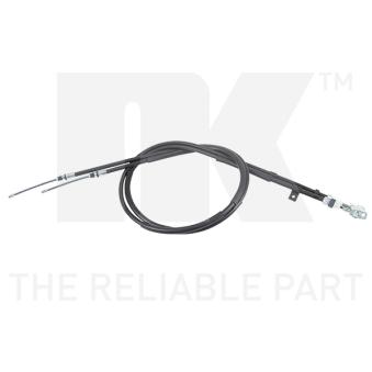 Tirette à câble, frein de stationnement NK 9025102 pour FORD KA 1.3 i - 60cv