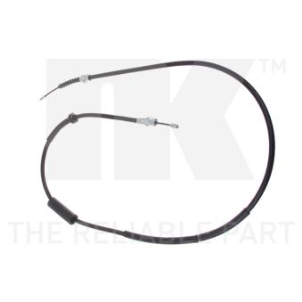 Tirette à câble, frein de stationnement NK 9025114 pour MAZDA RX 1.8 16V - 110cv