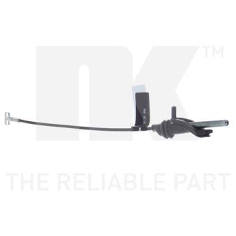 Tirette à câble, frein de stationnement NK 9025166 pour PEUGEOT 301 1.4 - 80cv