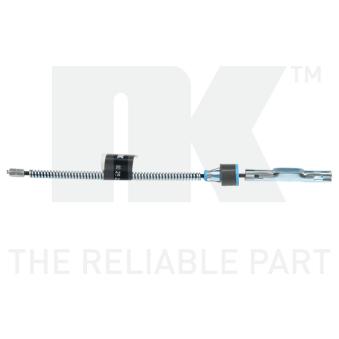 Tirette à câble, frein de stationnement NK OEM 1797579