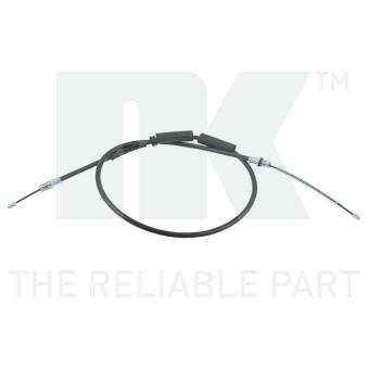 Tirette à câble, frein de stationnement NK 902586 pour FORD MONDEO 1.8 TD - 90cv