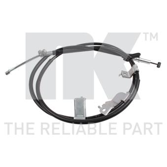 Tirette à câble, frein de stationnement NK [902665]