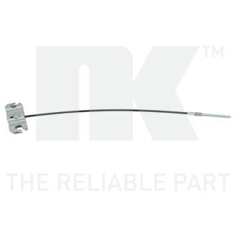 Tirette à câble, frein de stationnement NK 9032101 pour MAZDA 3 1.6 - 105cv