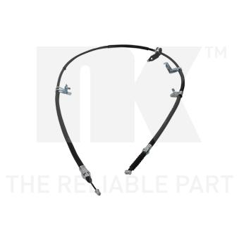Tirette à câble, frein de stationnement NK 903282 pour BMW Série 5 2.0 CD - 110cv