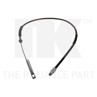 Tirette à câble, frein de stationnement NK OEM 2E0609702C