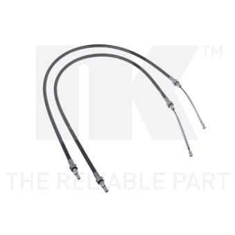 Tirette à câble, frein de stationnement NK 903363 pour RENAULT THALIA 0.6 - 71cv