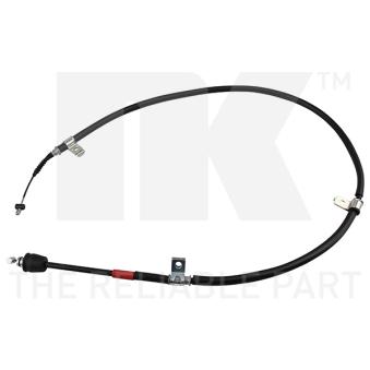 Tirette à câble, frein de stationnement NK 903405 pour HYUNDAI ELANTRA 2.0 CRDi - 113cv