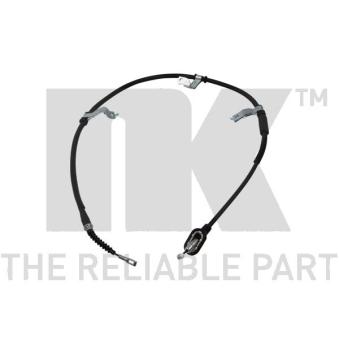 Tirette à câble, frein de stationnement NK [903452]