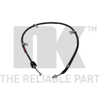 Tirette à câble, frein de stationnement NK 903457 pour HYUNDAI ELANTRA 2.0 CRDi - 113cv