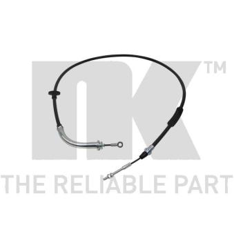 Tirette à câble, frein de stationnement NK 903506 pour FORD TRANSIT 2.5 V6 - 150cv