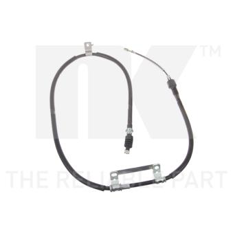 Tirette à câble, frein de stationnement NK 903509 pour FORD TRANSIT 1.8 - 110cv