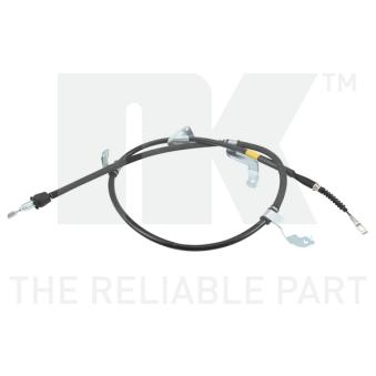 Tirette à câble, frein de stationnement NK 903553 pour FORD TRANSIT 1.6 CRDi 110 - 110cv