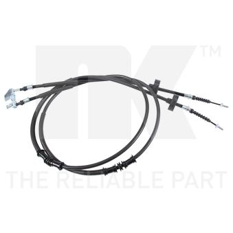 Tirette à câble, frein de stationnement NK [9036102]