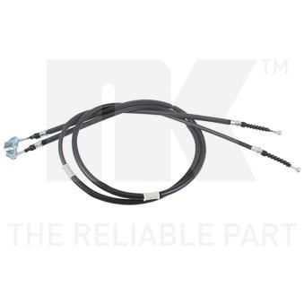Tirette à câble, frein de stationnement NK 9036120 pour RENAULT WIND 1.7 CDTI - 110cv